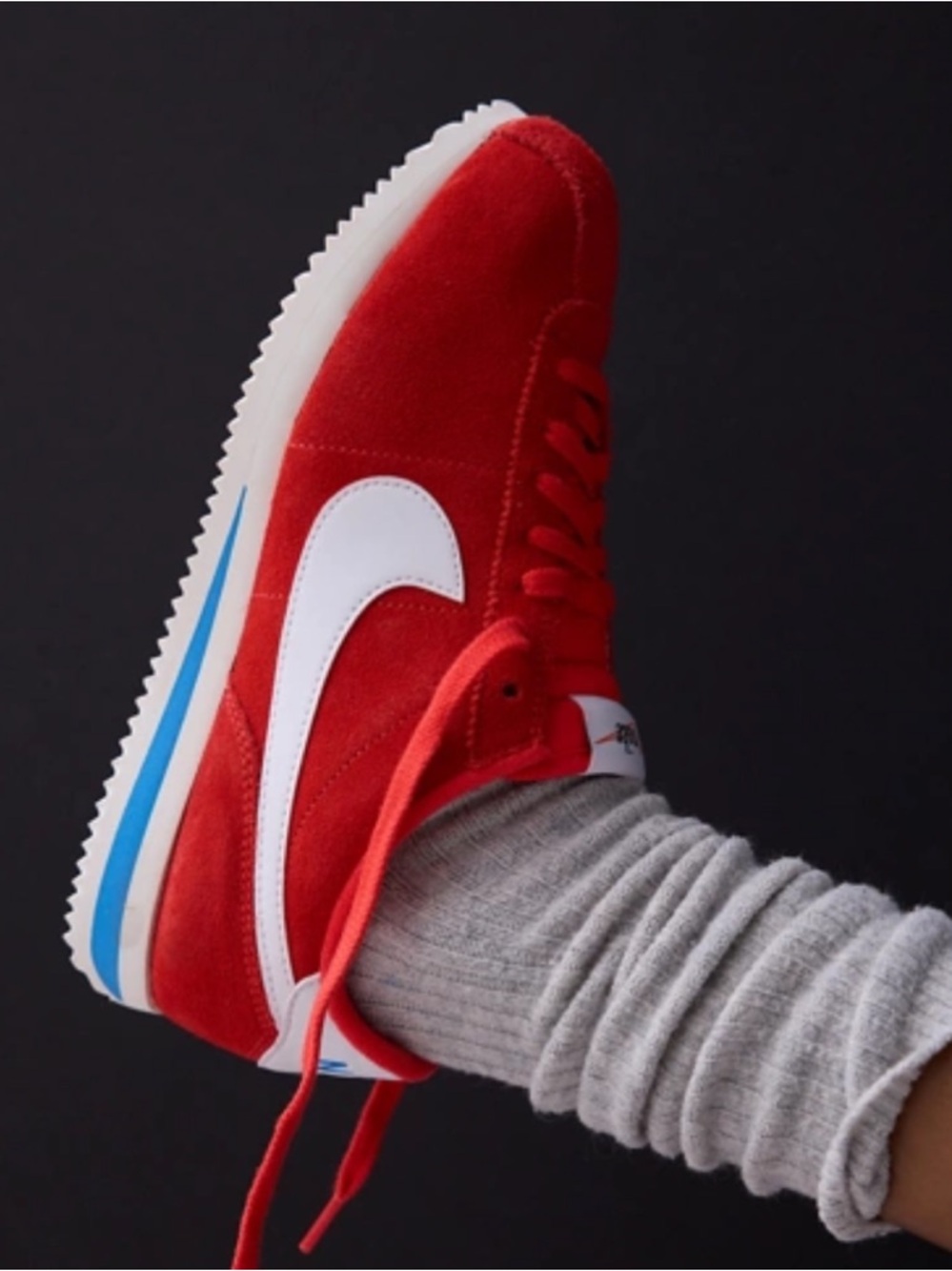 Nike Women's Red Cortez Sneakers